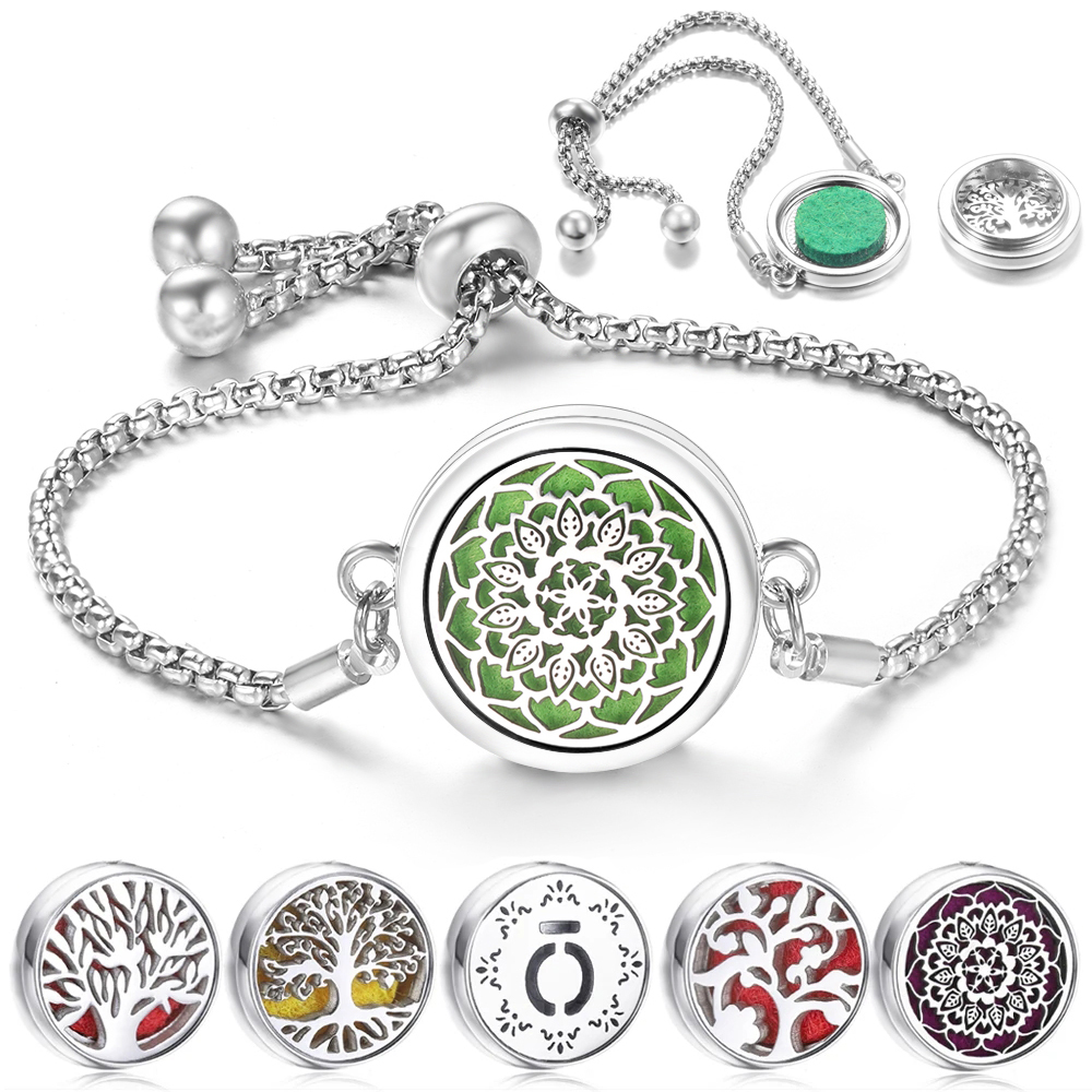 Women'S Essential Accessories - Pulsera de aromaterapia con diseño de