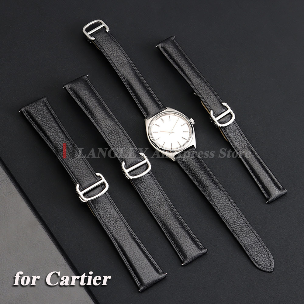 Women'S Accessories Cartier - Correa de reloj de cuero genuino