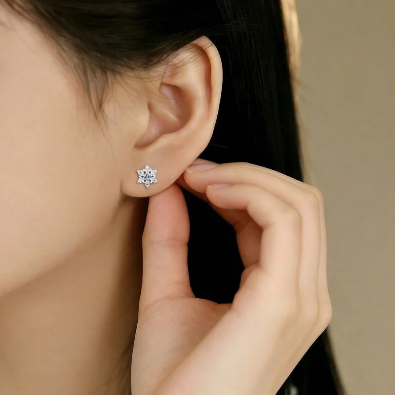 Women'S Accessories Jewelry Sale - Pendientes de Plata S999 con Diseño