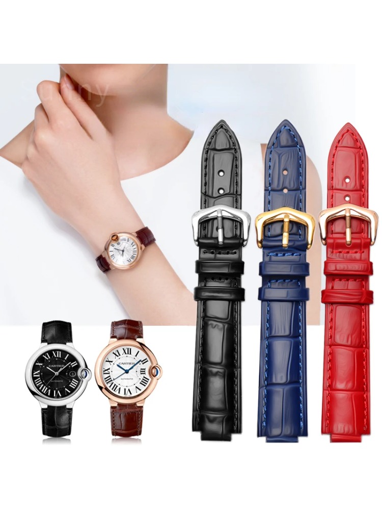 Women'S Accessories Cartier - Correa de reloj de cuero genuino