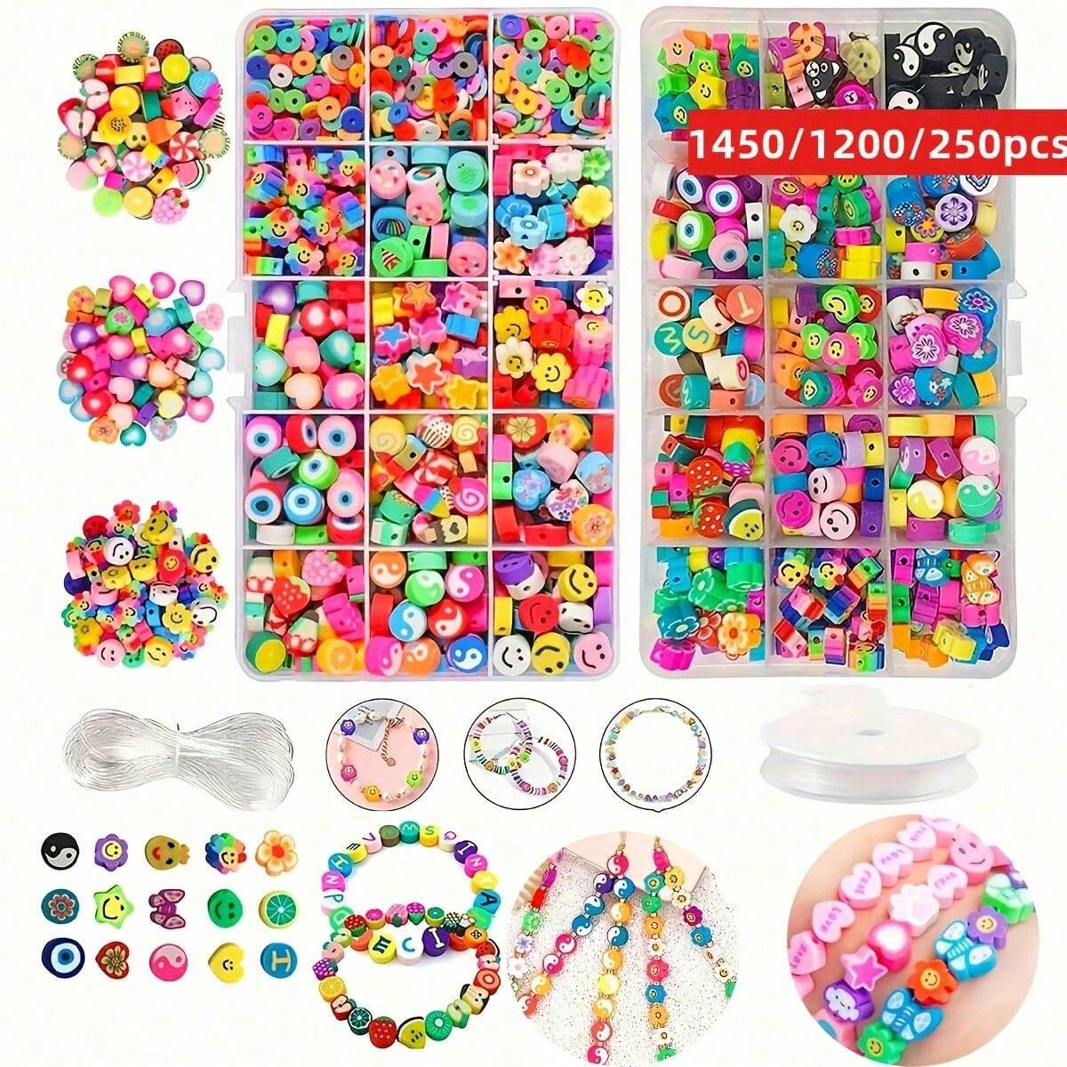 Women Accessories Bracelet - Juego de 1450/1200/250 Piezas de Cuentas
