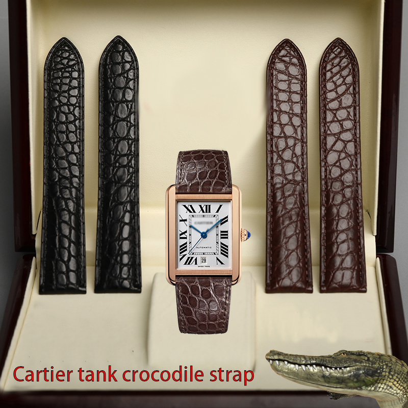 Women'S Accessories Cartier - Correa de cocodrilo para hombre y