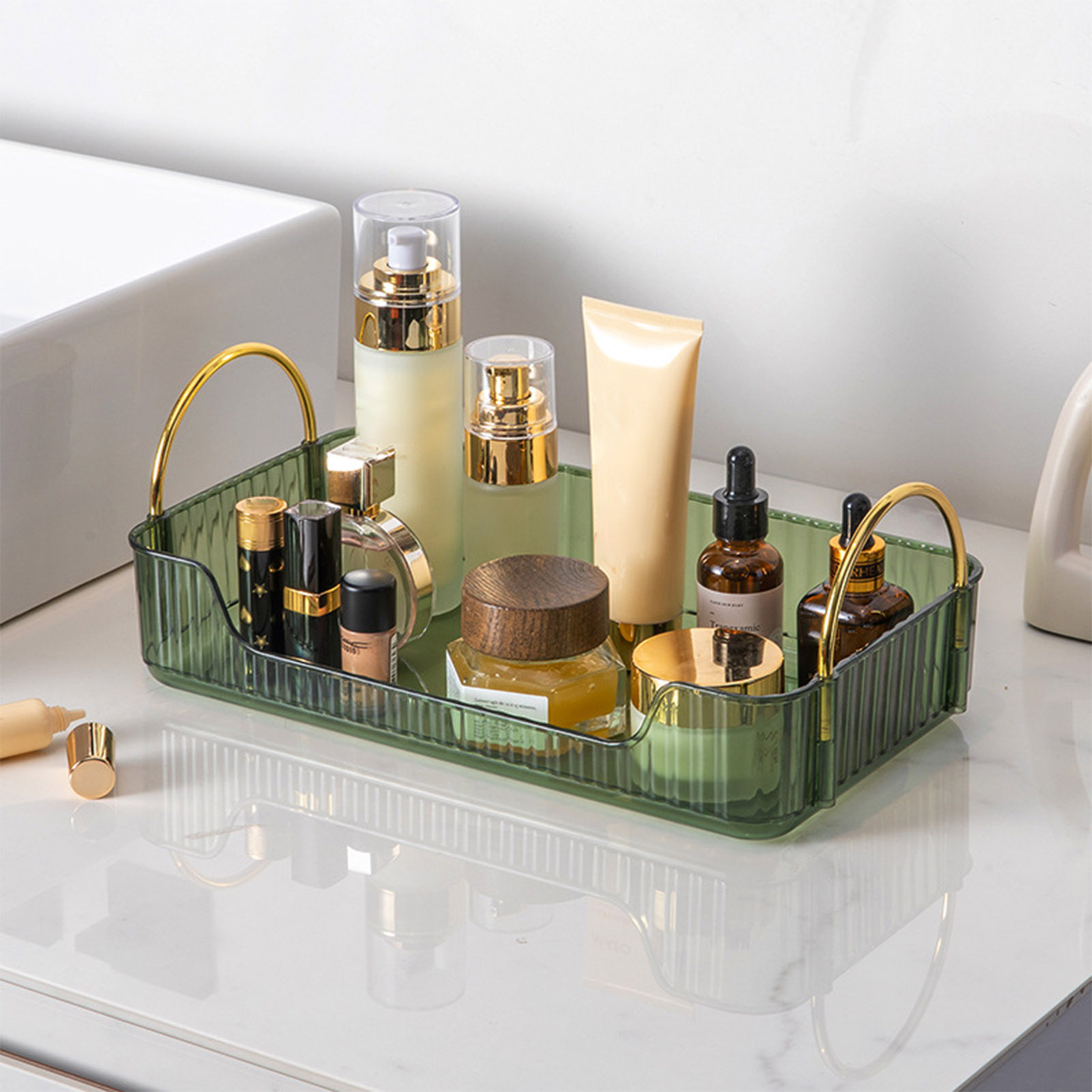 Organizador de baño de lujo, e - Women Accessories Organizer reseña y precio