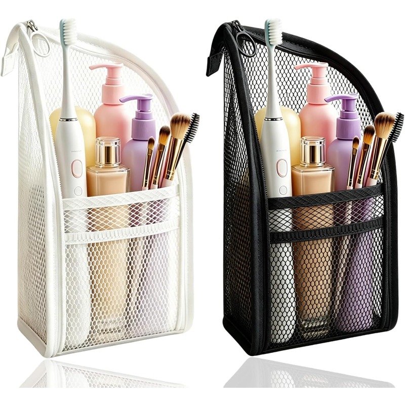 Bolsa de aseo de malla transpi - Women Accessories Organizer reseña y precio