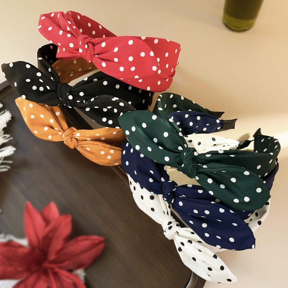Diademas anchas de lunares boh - Women Accessories Wholesale China reseña y precio