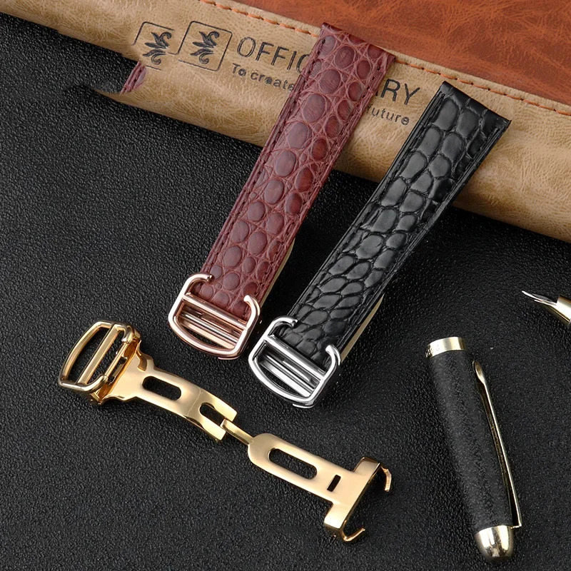 Correa de reloj de cocodrilo 1 - Women'S Accessories Cartier reseña y precio
