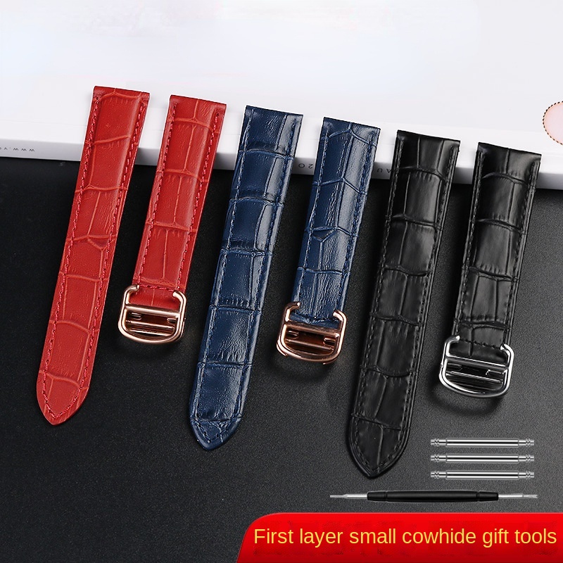 Correa de cuero genuino para r - Women'S Accessories Cartier reseña y precio
