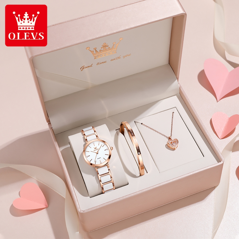 OLEVS Reloj de mujer 5877 Relo - Women Accessories Bracelet reseña y precio