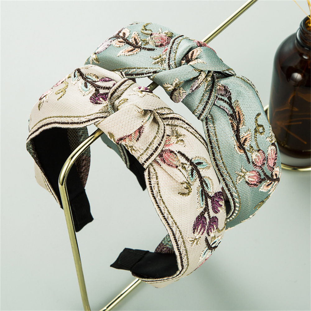 Diadema anudada Retro para muj - Women Accessories Wholesale China reseña y precio
