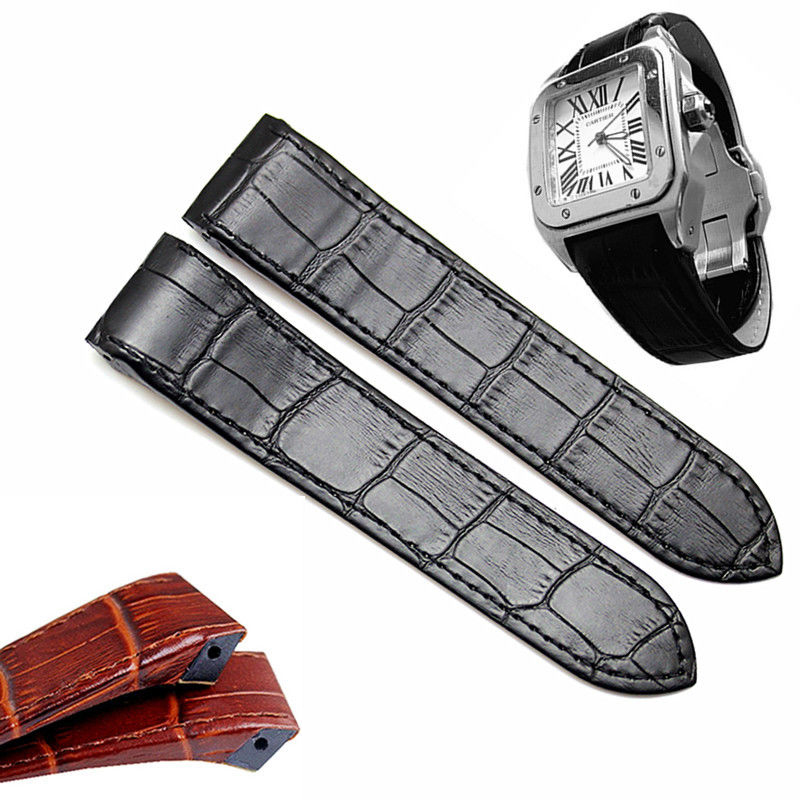 Correa de reloj de cuero genui - Women'S Accessories Cartier reseña y precio