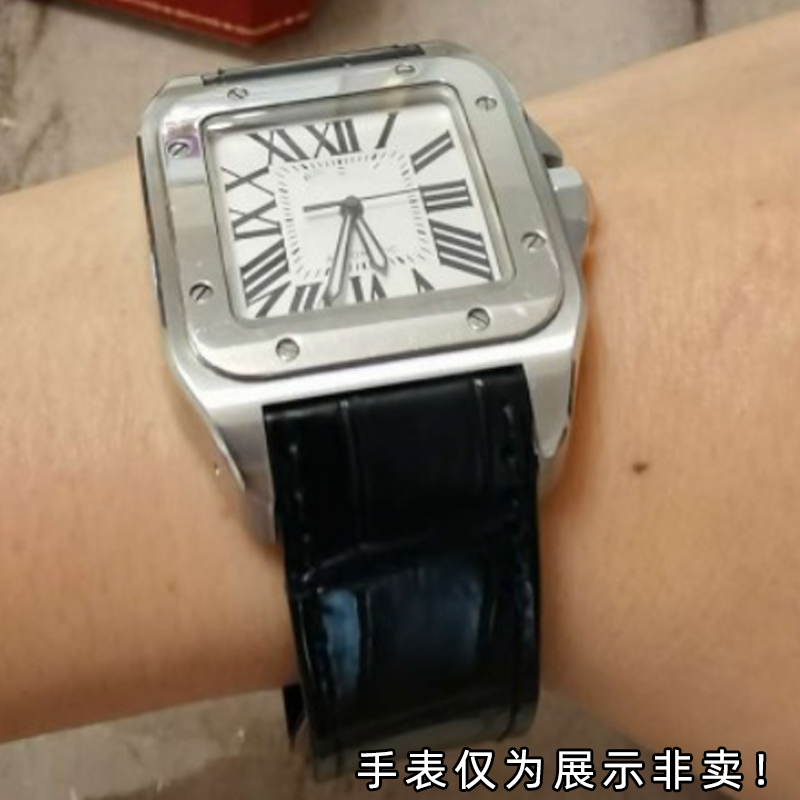 Correa de reloj de cuero genui - Women'S Accessories Cartier reseña y precio