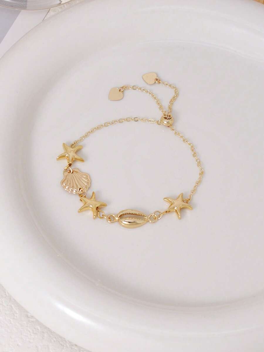 1 pieza de pulsera ajustable c - Women Accessories Bracelet reseña y precio