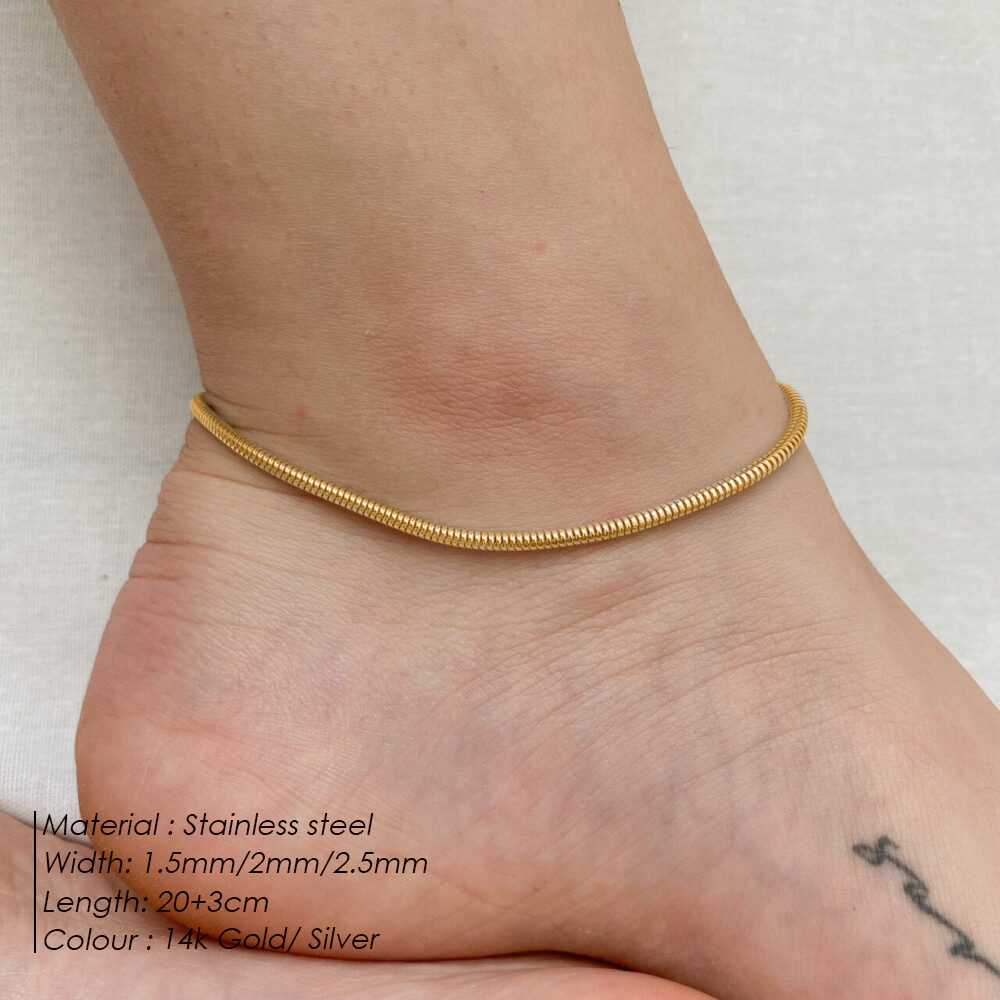 Tobillera de cadena de serpien - Women'S Essential Accessories reseña y precio
