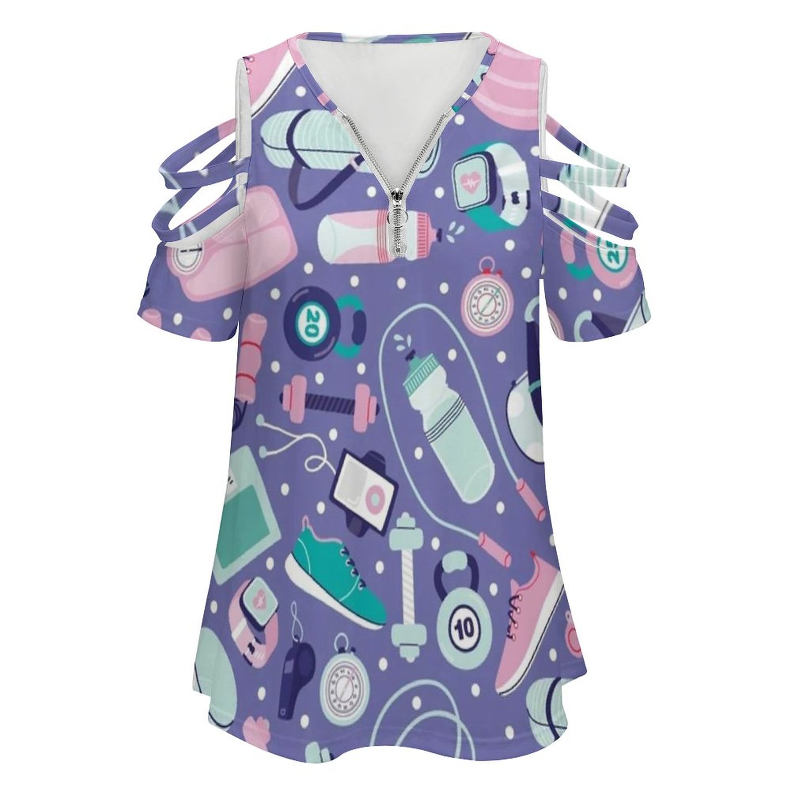 Camiseta Get Fit para mujer, n - Women Accessories Vector reseña y precio