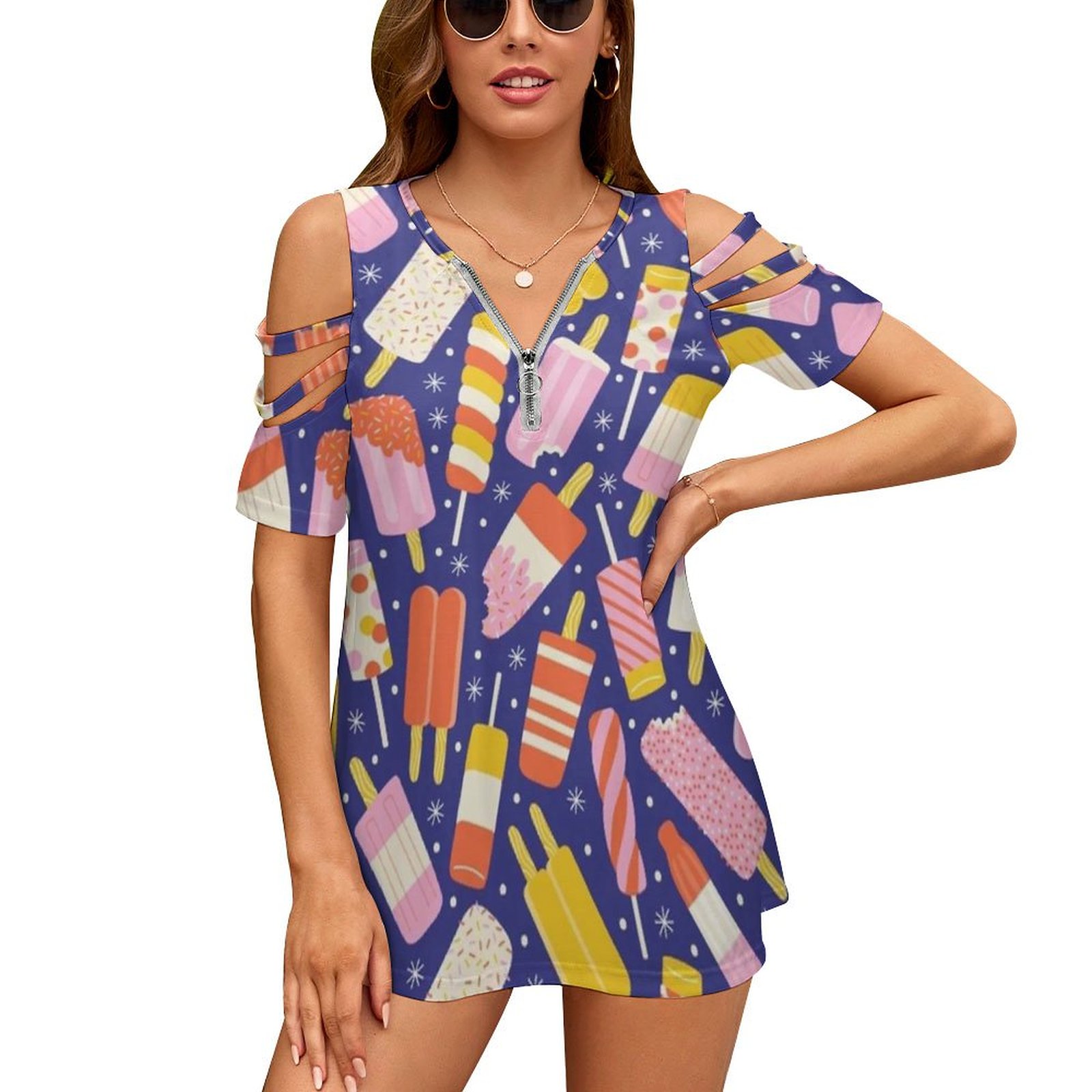 Popsicles nueva moda cremaller - Women Accessories Vector reseña y precio
