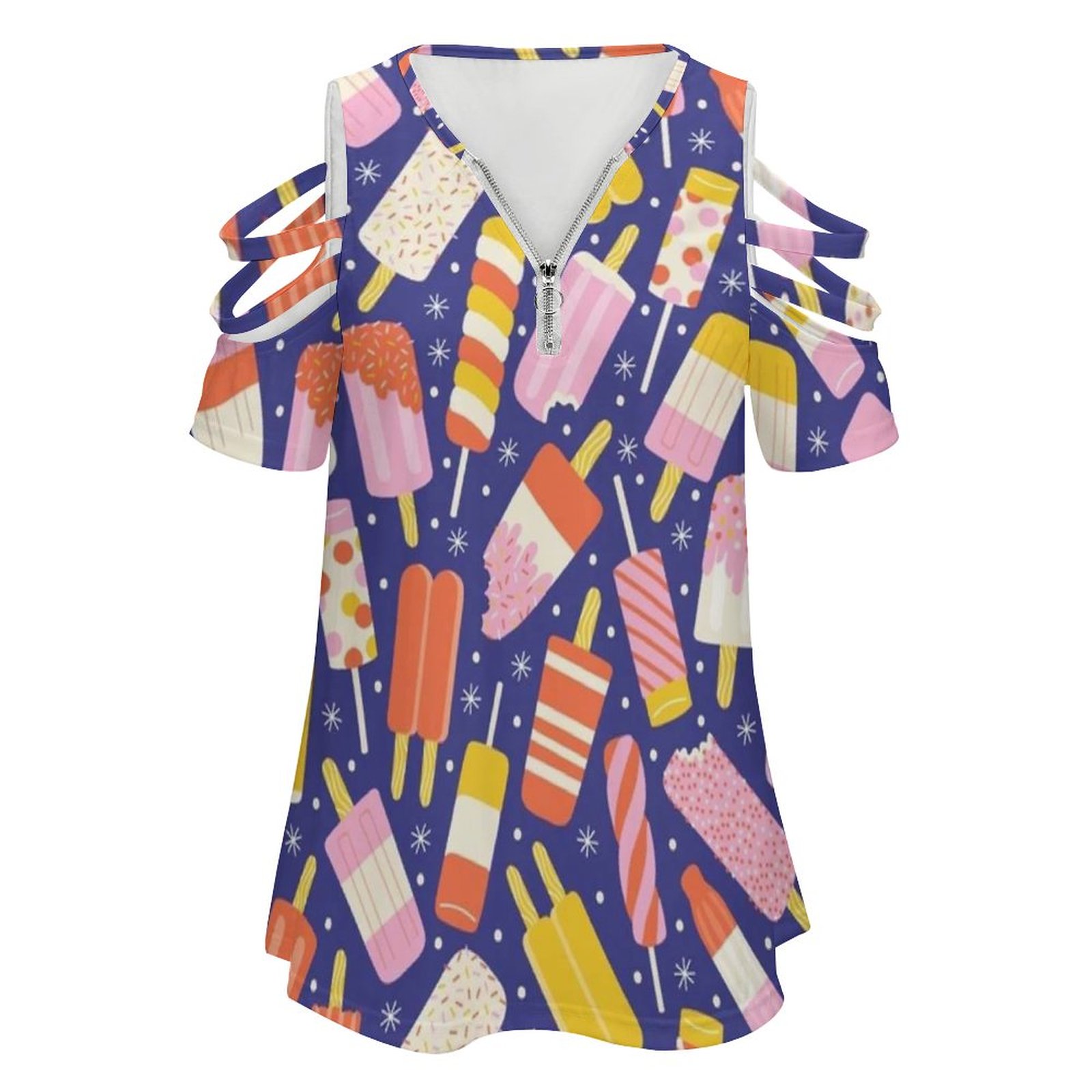 Popsicles nueva moda cremaller - Women Accessories Vector reseña y precio