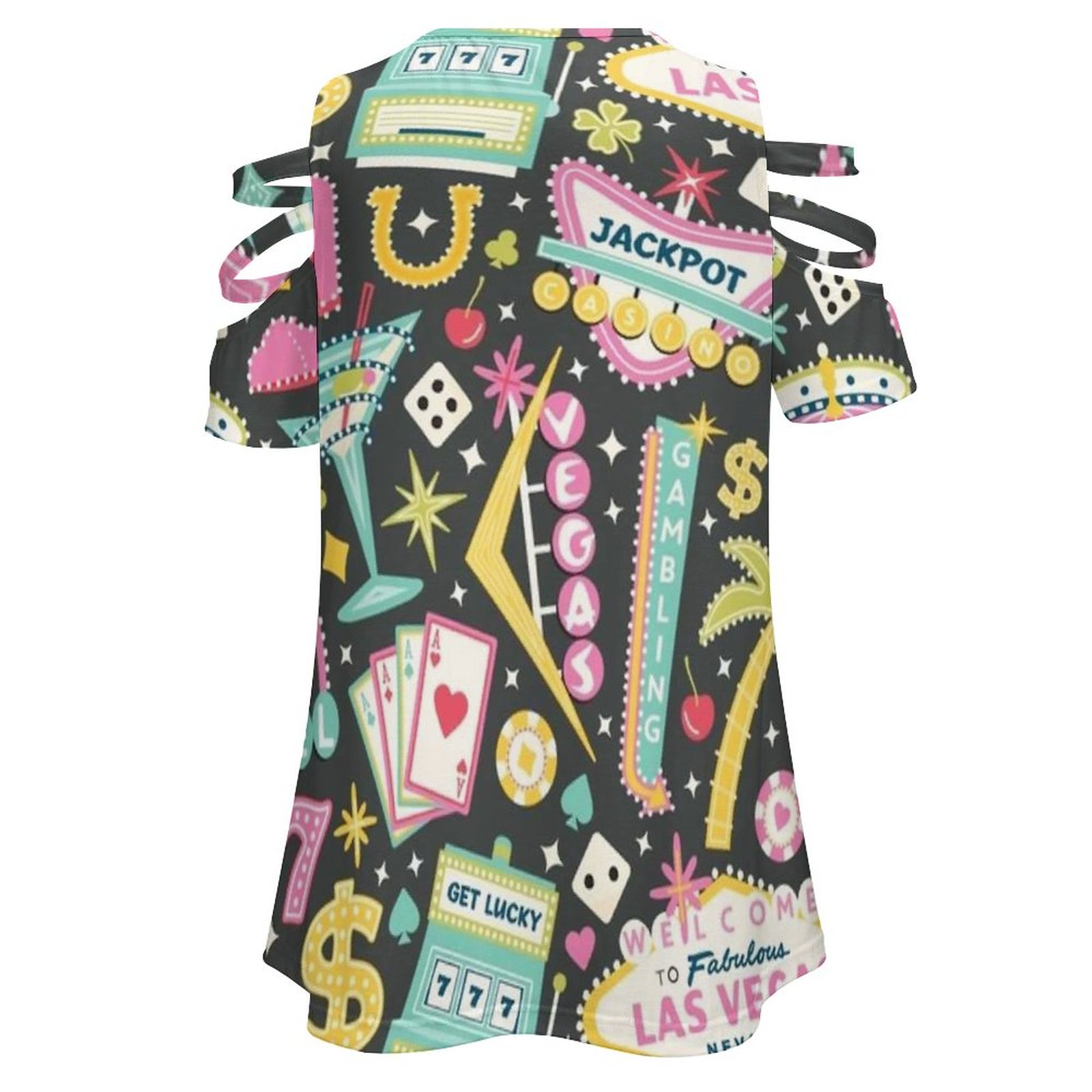 Viva Las Vegas camiseta de muj - Women Accessories Vector reseña y precio