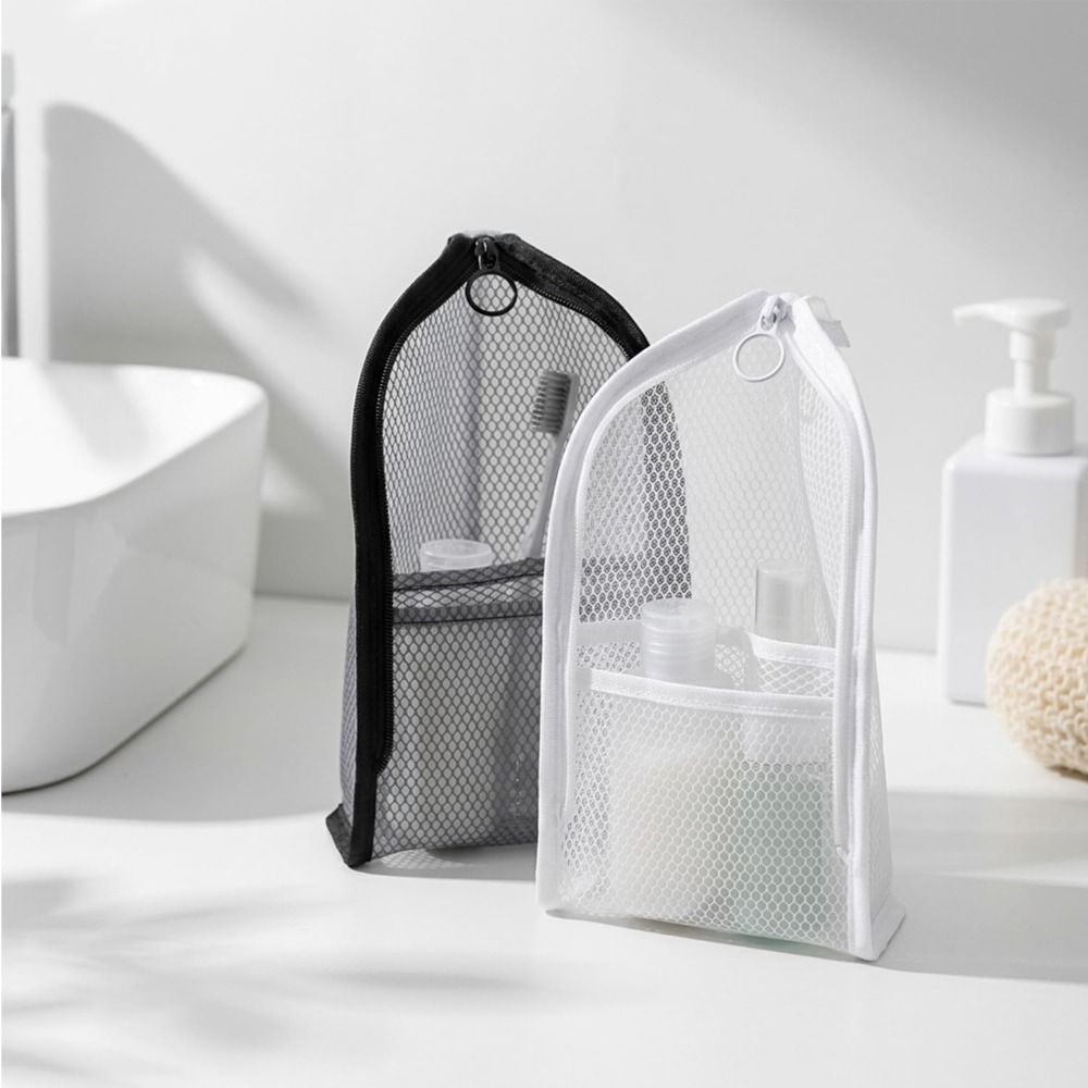 Bolsa de aseo de malla transpi - Women Accessories Organizer reseña y precio