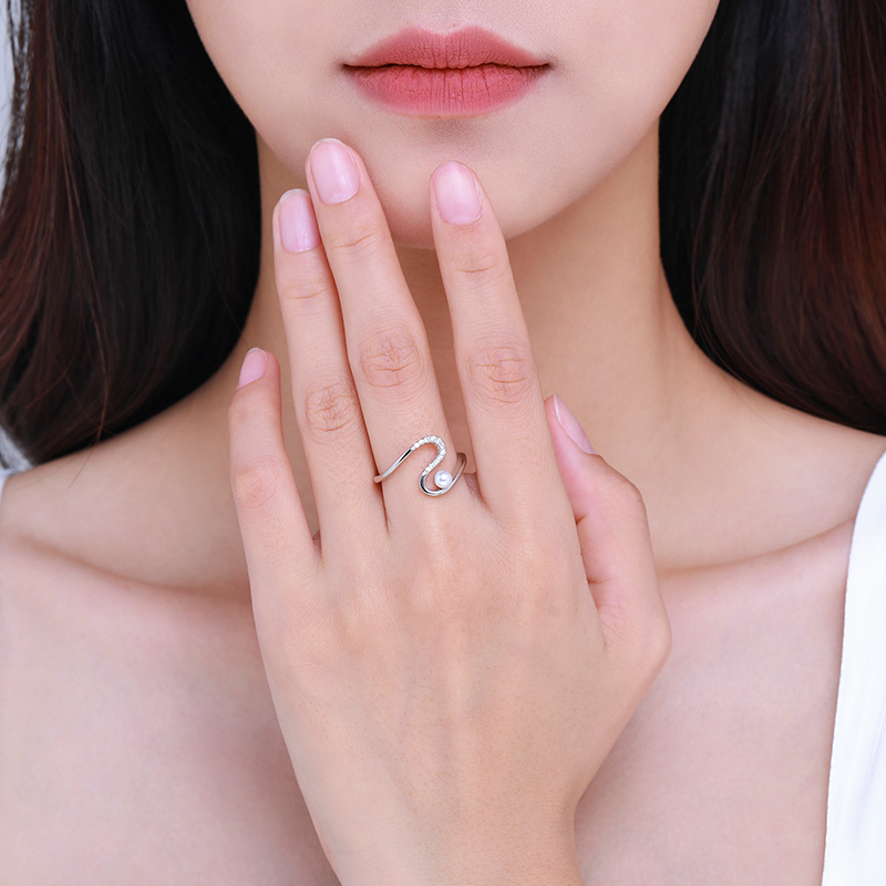 Ailmay-anillos de plata de ley - Women'S Accessories Jewelry Sale reseña y precio