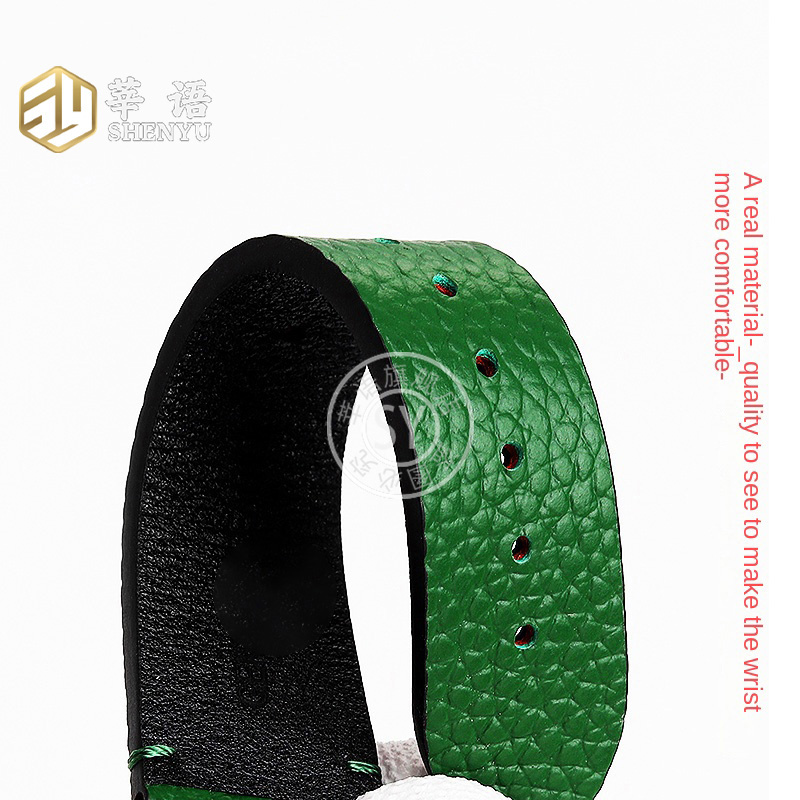 Shenyu-Correa de cuero verde b - Women'S Accessories Gucci reseña y precio