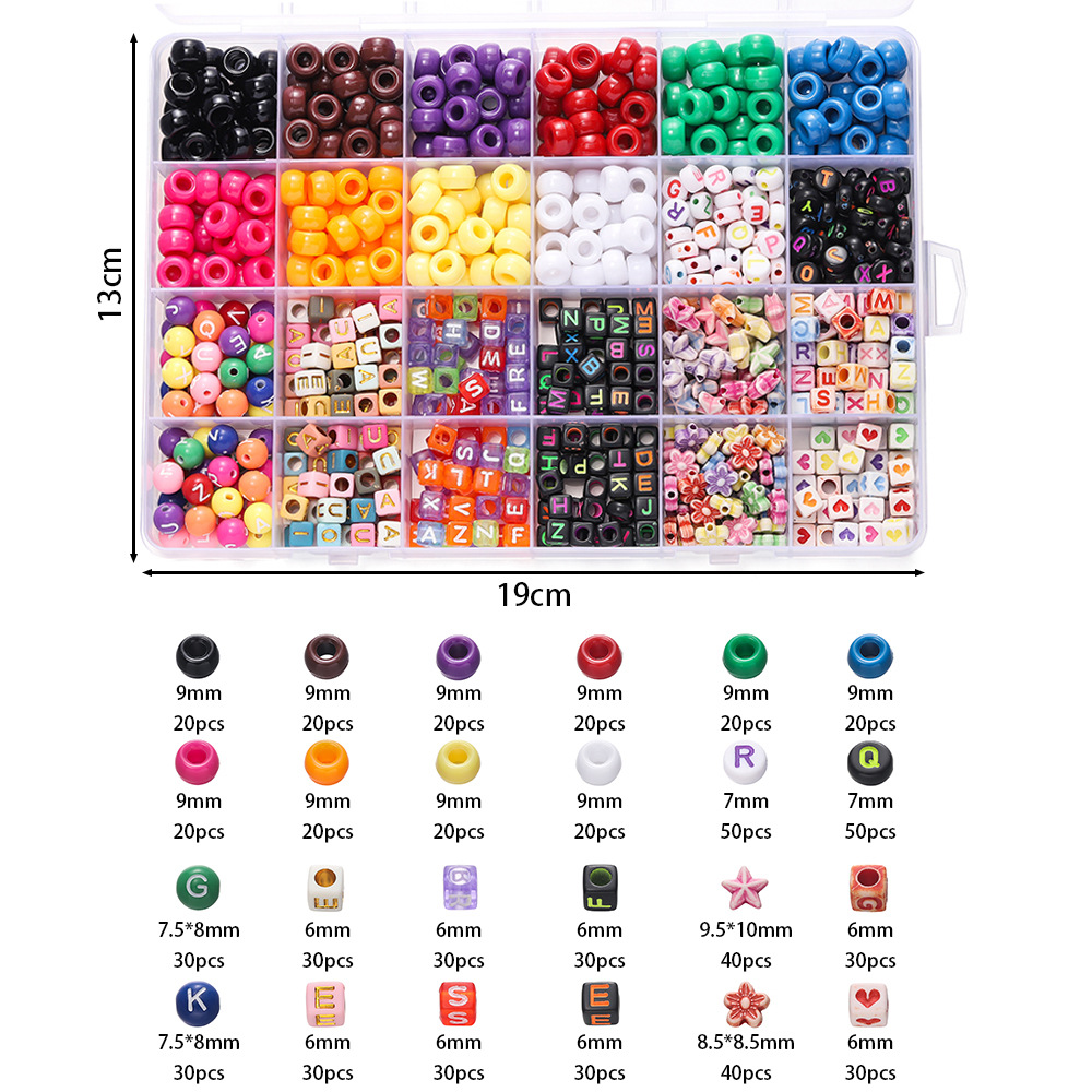1 Caja de Cuentas de Acrílico  - Women Accessories Bracelet reseña y precio