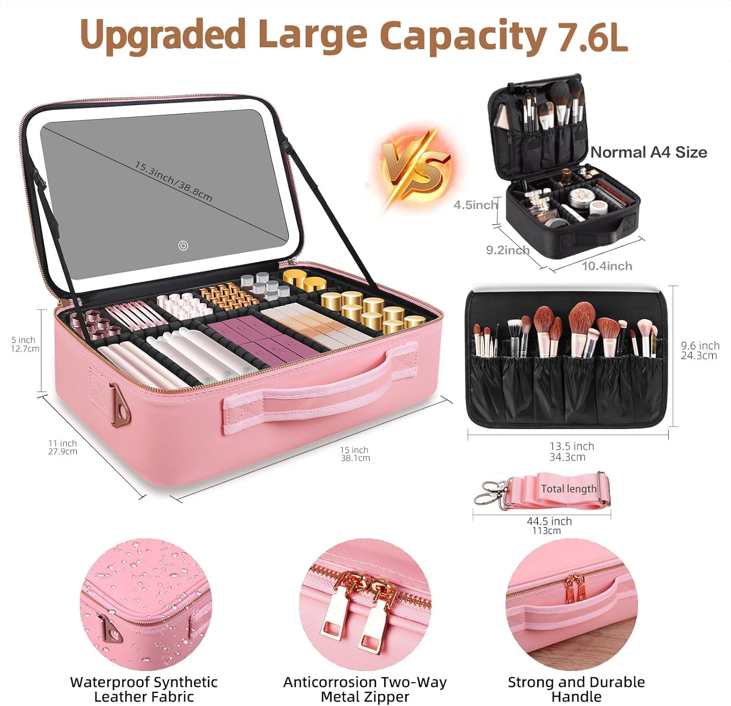 Bolsa de Maquillaje de Gran Ca - Women Accessories Organizer reseña y precio